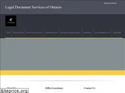 Sites similar to legaldocumentservices.ca