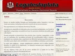 Sites similar to legaleslaplata.com.ar
