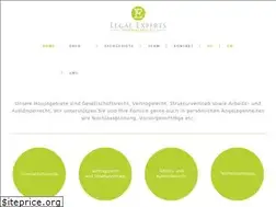 Sites similar to legalexperts.ch
