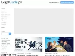 Sites similar to legalguide.ph