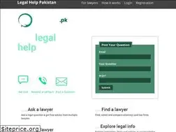 Sites similar to legalhelp.pk
