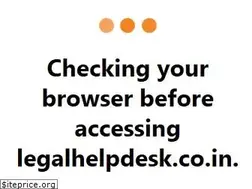 Sites similar to legalhelpdesk.co.in