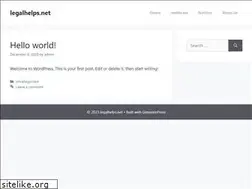 Sites similar to legalhelps.net