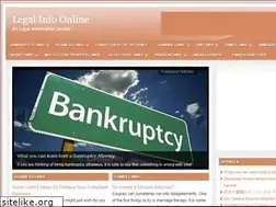 Sites similar to legalinfo-online.com