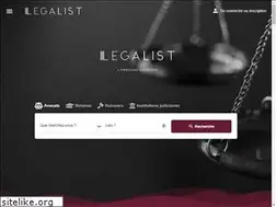 Sites similar to legalist.be