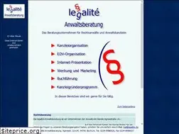 Sites similar to legalite.de