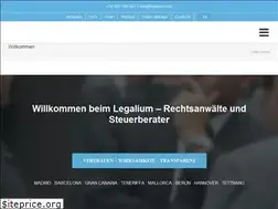 Sites similar to legalium.de