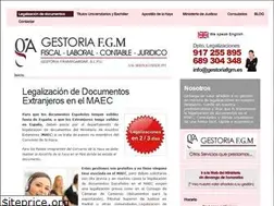 Sites similar to legalizaciones-gestoriafgm.es