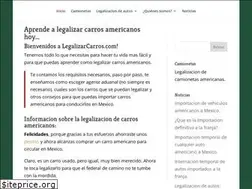 Sites similar to legalizarcarros.com