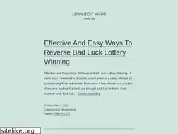 Sites similar to legalizeitmovie.com
