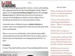 Sites similar to legaljargons.com