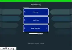 Sites similar to legaljob.org