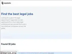 Sites similar to legaljobs.io