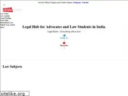Sites similar to legalkatta.in