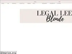 Sites similar to legalleeblonde.com