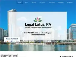 Sites similar to legallotus.com