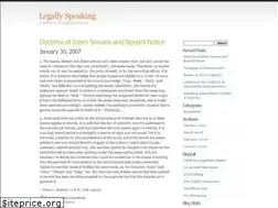 Sites similar to legallyspeaking.wordpress.com