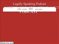 Sites similar to legallyspeakingpodcast.com