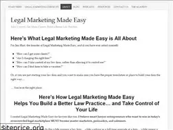 Sites similar to legalmarketingmadeeasy.com
