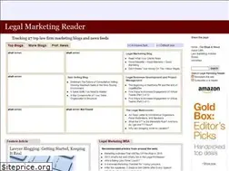 Sites similar to legalmarketingreader.com
