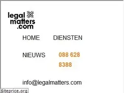 Sites similar to legalmatters.com
