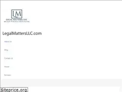Sites similar to legalmattersllc.com
