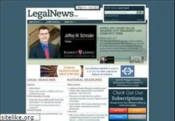 Sites similar to legalnews.com