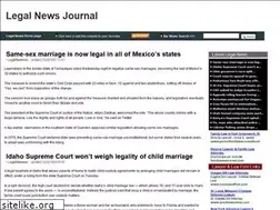 Sites similar to legalnewsjournal.com