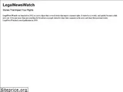 Sites similar to legalnewswatch.com