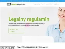 Sites similar to legalnyregulamin.pl