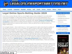 Sites similar to legalonlinesportsbetting.net
