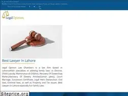 Sites similar to legalopinion.pk