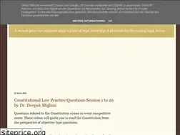 Sites similar to legalpoint-india.blogspot.com