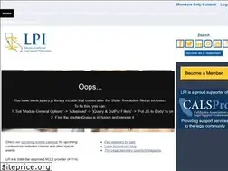 Sites similar to legalprofessionalsinc.org