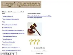 Sites similar to legalquestions.co.za