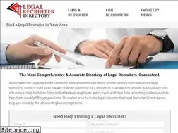 Sites similar to legalrecruiterdirectory.org