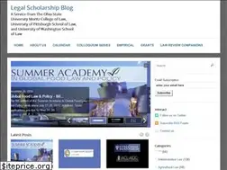 Sites similar to legalscholarshipblog.com