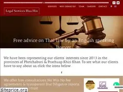 Sites similar to legalserviceshuahin.com