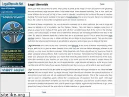 Sites similar to legalsteroids.net
