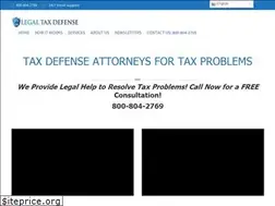 Sites similar to legaltaxdefense.com