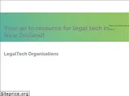 Sites similar to legaltech.nz
