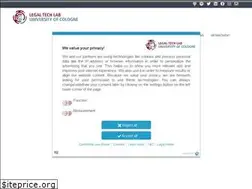 Sites similar to legaltechcologne.de