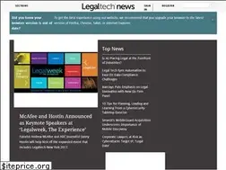 Sites similar to legaltechnews.com