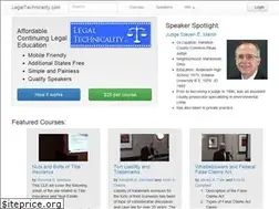 Sites similar to legaltechnicality.com