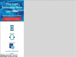 Sites similar to legaltechnologyfinder.com