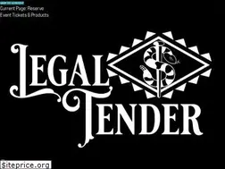 Sites similar to legaltendersaloon.com