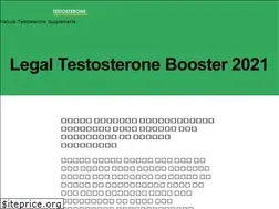 Sites similar to legaltestosteronebooster.com