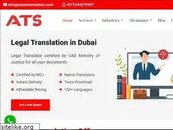 Sites similar to legaltranslation-dubai.ae