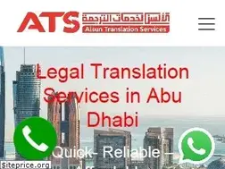Sites similar to legaltranslationinabudhabi.com