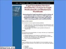 Sites similar to legaltranslationservice.com